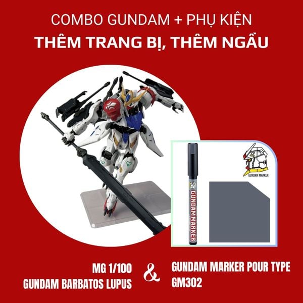 MG 1/100 GUNDAM BARBATOS LUPUS