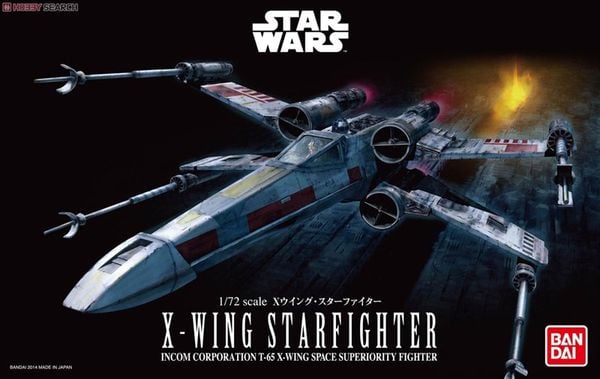 Star Wars 1/72 X-WING STARFIGHTER