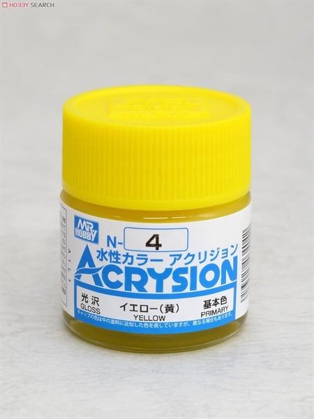 Sơn nước Mr. Hobby - Acrysion - Nhiều mầu / Mã N1 ~ N20 - Gốc nước