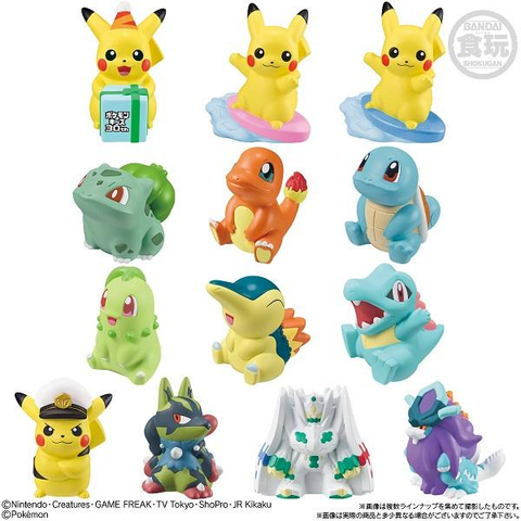 Pokemon Kids 30th Anniversary Special - Soft Vinyl Collectible Figures Vol 1