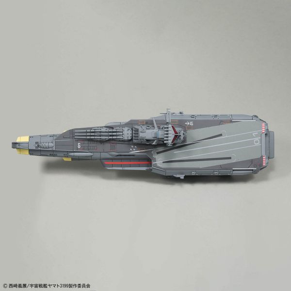 Space Battleship Yamato 3199 - 1/1000 Combat Space Carrier DCV-01 HYUGA