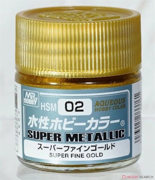 Sơn Mr. Hobby Aqueous Super Metallic - Nhiều mầu / Mã HSM01 ~ HSM02 - Gốc nước