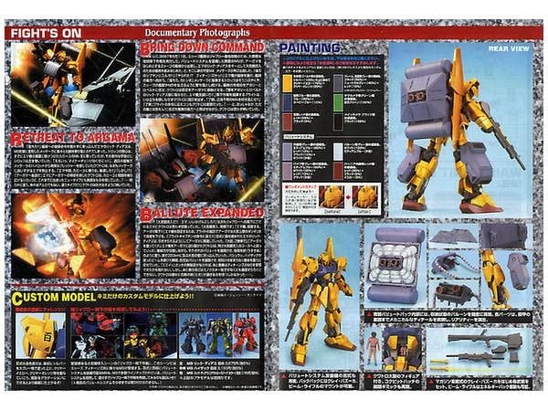 [Pre-order / Đặt trước] MG 1/100 HYAKU SHIKI + BALLUTE SYSTEM