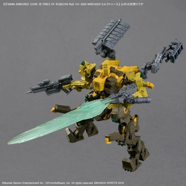 30MM ARMORED CORE 6 FIRES OF RUBICON - RaD CC-3000 WRECKER MILK TOOTH