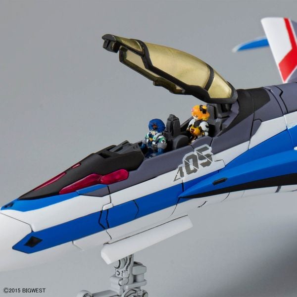 HG Macross 1/100 VF-31J Siegfried - Hayate Immelman - Deluxe Set