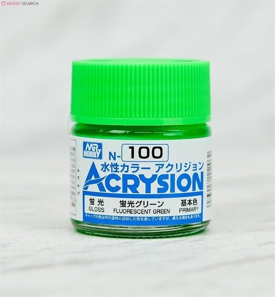 Sơn nước Mr. Hobby - Acrysion - Nhiều mầu / Mã N97 ~ N101 - Gốc nước