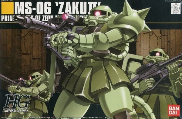 HG UC 1/144 ZAKU 2 MASS PRODUCTION TYPE