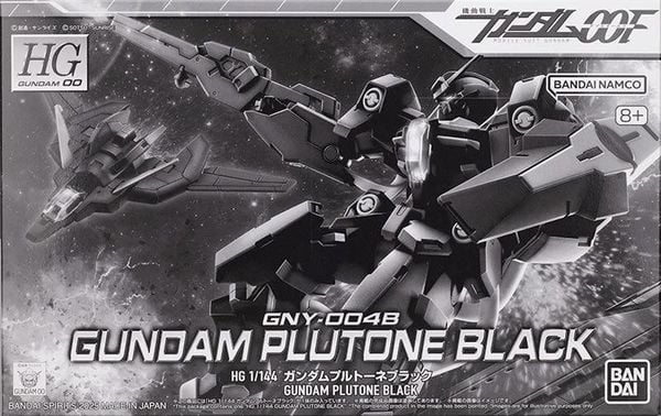 HG 00 1/144 Gundam Plutone Black