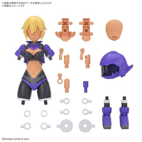 [Pre-order / Đặt trước] 30MS OPTION PARTS SET 25 - TURBO COSTUME GAMMA - COLOR C