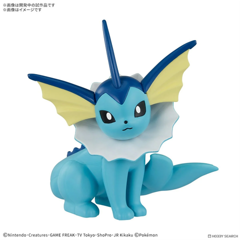 Pokemon Plastic Model Collection Quick!! 27 Vaporeon