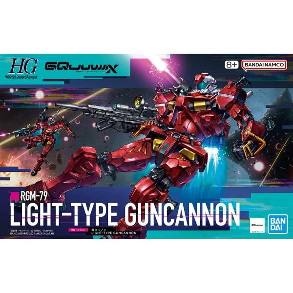 HG GQ 1/144 Light-Type Guncannon