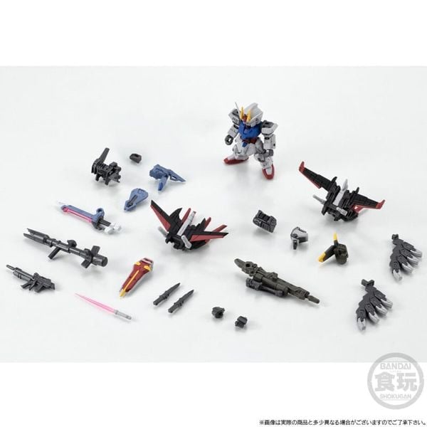 FW GUNDAM CONVERGE CORE STRIKE GUNDAM FULL WEAPON SET