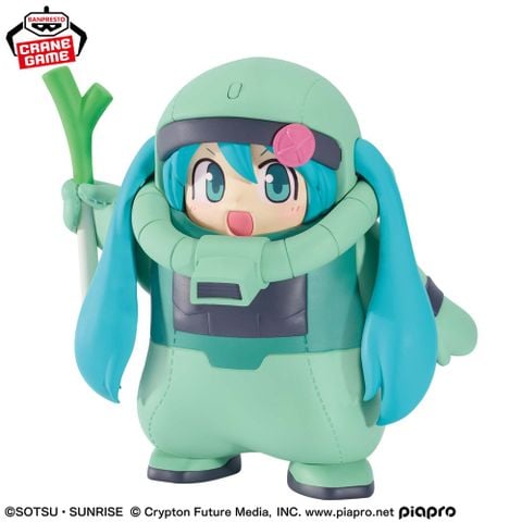 Banpresto - GUNDAM 45TH x HATSUNE MIKU - Zaku-Gurumi Hatsune Miku Ver
