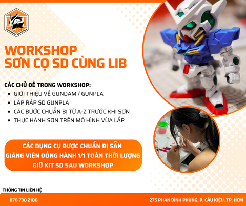 Đăng kí LIB Academy 102: Workshop sơn cọ cho Người Mới Newbie