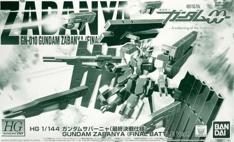 HG 00 1/144 GUNDAM ZABANYA - Final Battle ver
