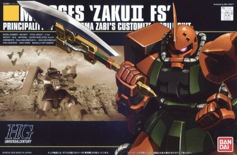 HG UC 1/144 GARMA'S ZAKU