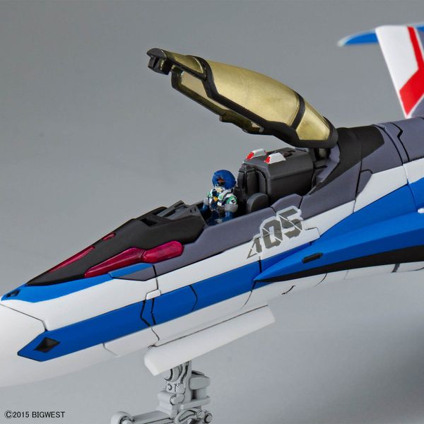 HG Macross 1/100 VF-31J Siegfried - Hayate Immelman - Deluxe Set