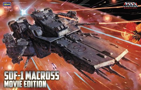 Hasegawa - Macross - 1/4000 SDF-1 Macross Fortress Ship Movie Version