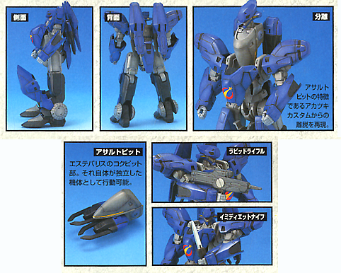 HG NADESICO 1/48 AKATUKI CUSTOM