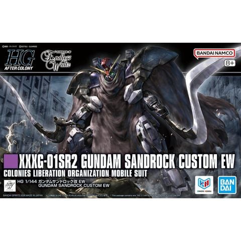HG AC 1/144 GUNDAM SANDROCK CUSTOM EW