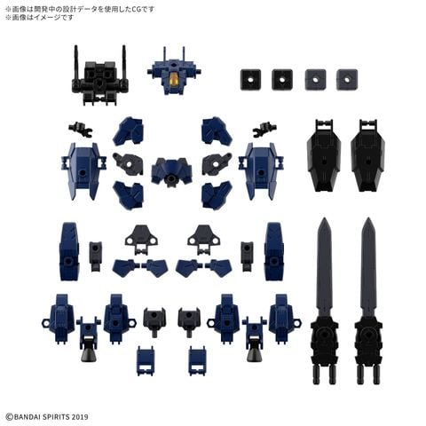 [Pre-order / Đặt trước] 30MM 1/144 Option Parts Set 25 - Full Armor Unit 3 / Multi Joint
