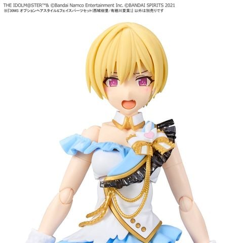 30MS - THE IDOLMASTER - OPTION HAIR STYLE & FACE PARTS SET - JURI SAIJO/NATSUHA ARISUGAWA