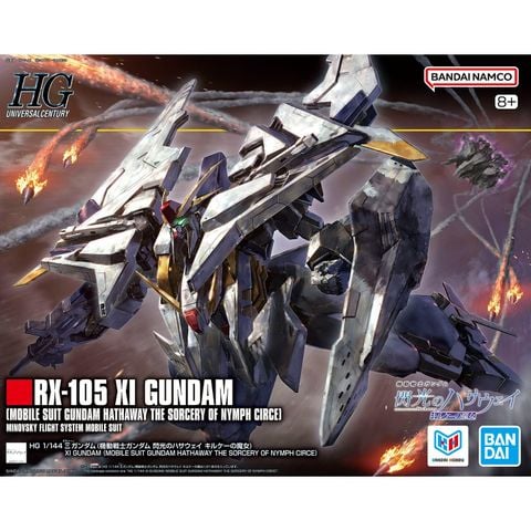 HG UC 1/144 XI GUNDAM - GUNDAM HATHAWAY THE SORCERY OF NYMPH CIRCE