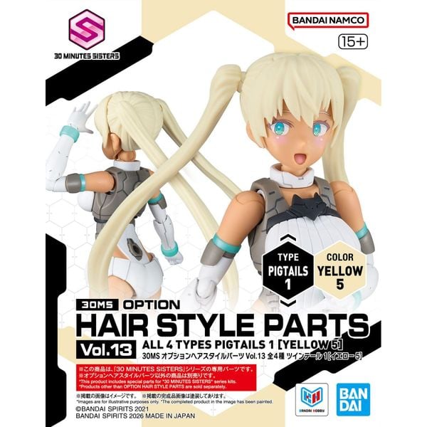 30MS PHỤ KIỆN OPTION HAIR STYLE PARTS Vol 13 ALL 4 TYPES