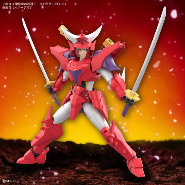 30MF Yoroi-Shinden Samurai Troopers-Ronin Warriors - Gai of the Heat
