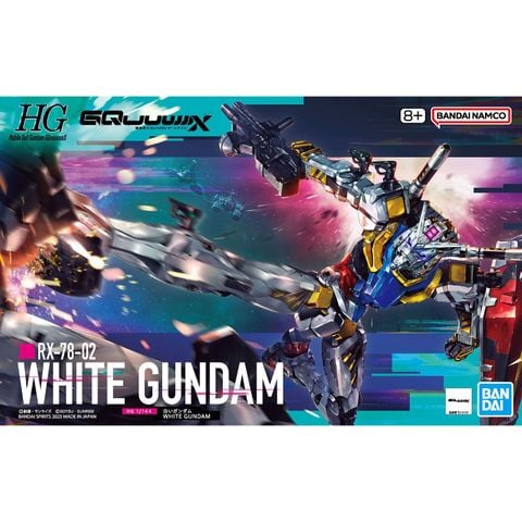 HG GQ 1/144 White Gundam