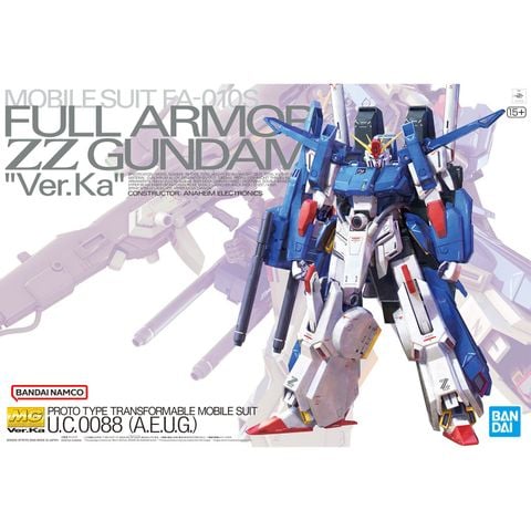 MG 1/100 FULL ARMOR ZZ GUNDAM Ver Ka