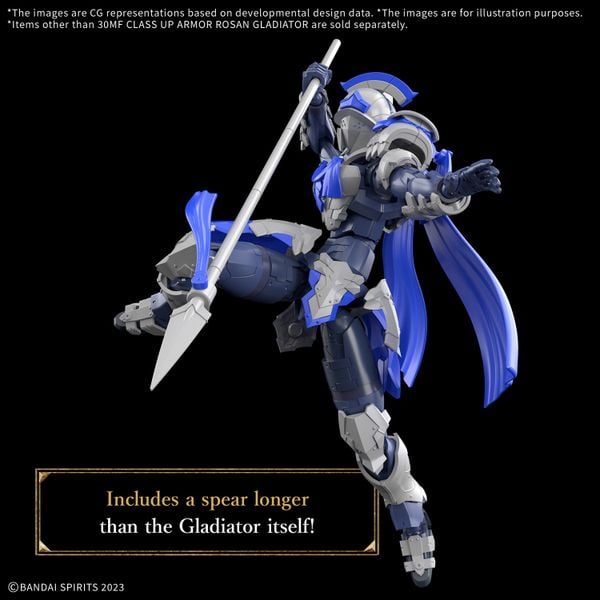 [Pre-order / Đặt trước] COMBO: 30MF ROSAN SWORDMAN + ROSAN GLADIATOR ARMOR