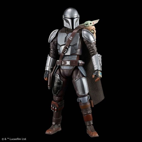 STAR WARS 1/12 THE MANDALORIAN AND GROGU - THE MANDALORIAN AND GROGU