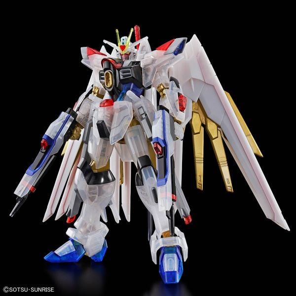 HG CE 1/144 Mighty Strike Freedom Gundam - Clear Color