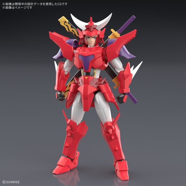 30MF Yoroi-Shinden Samurai Troopers-Ronin Warriors - Gai of the Heat