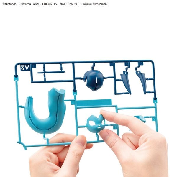 Pokemon Plastic Model Collection Quick!! 27 Vaporeon