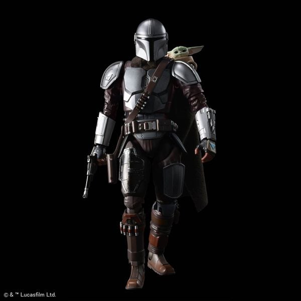 STAR WARS 1/12 THE MANDALORIAN AND GROGU - THE MANDALORIAN AND GROGU