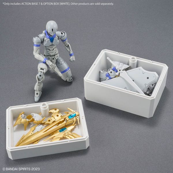 Action Base 7 & Option Box 1 - White