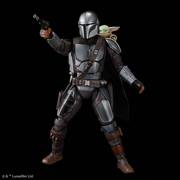 STAR WARS 1/12 THE MANDALORIAN AND GROGU - THE MANDALORIAN AND GROGU