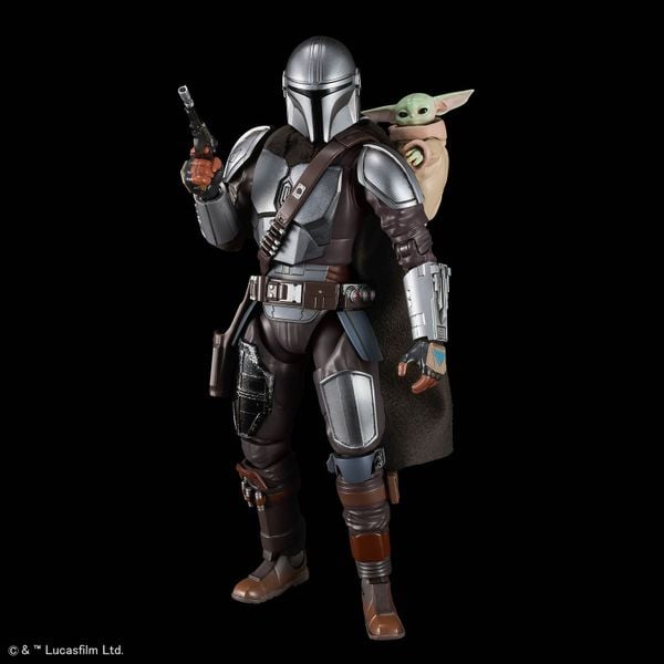 STAR WARS 1/12 THE MANDALORIAN AND GROGU - THE MANDALORIAN AND GROGU