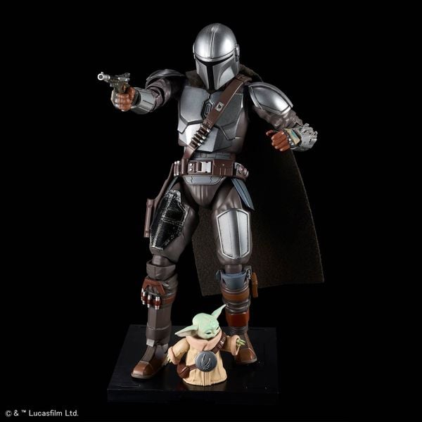 STAR WARS 1/12 THE MANDALORIAN AND GROGU - THE MANDALORIAN AND GROGU