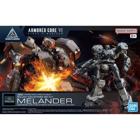 30MM ARMORED CORE 6 FIRES OF RUBICON - BALAM INDUSTRIES BD-011 MELANDER
