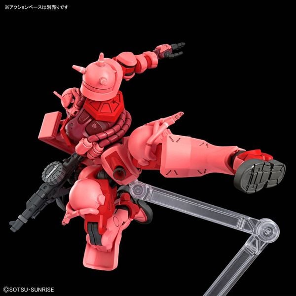 HG GQ 1/144 Char's Zaku