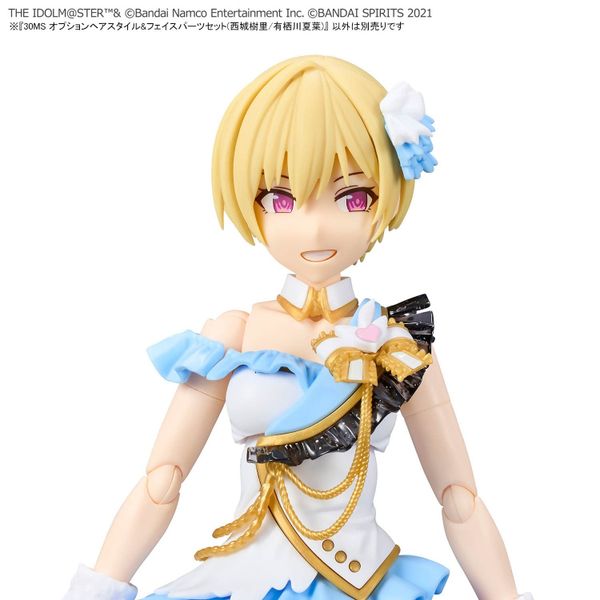 30MS - THE IDOLMASTER - OPTION HAIR STYLE & FACE PARTS SET - JURI SAIJO/NATSUHA ARISUGAWA