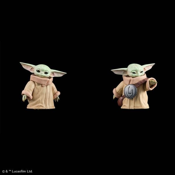 STAR WARS 1/12 THE MANDALORIAN AND GROGU - THE MANDALORIAN AND GROGU