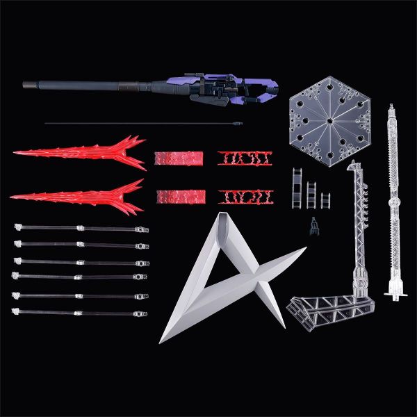 RG 1/144 Hyper Mega Bazooka Launcher for Hi-nu Gundam & Fin Funnel Display Set