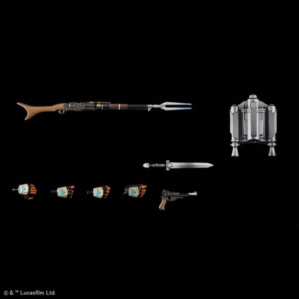 STAR WARS 1/12 THE MANDALORIAN AND GROGU - THE MANDALORIAN AND GROGU