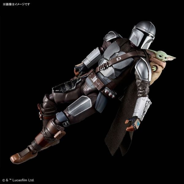 STAR WARS 1/12 THE MANDALORIAN AND GROGU - THE MANDALORIAN AND GROGU