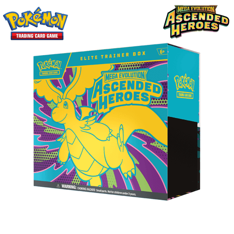Pokemon TCG - ETB2.5 Mega Evolution Ascended Heroes Elite Trainer Box - EN ver