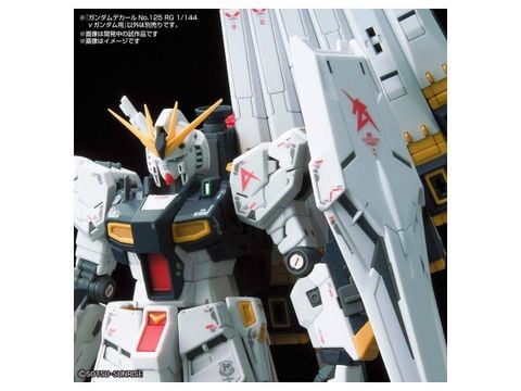 GUNDAM DECAL125 RG 1/144 NU GUNDAM